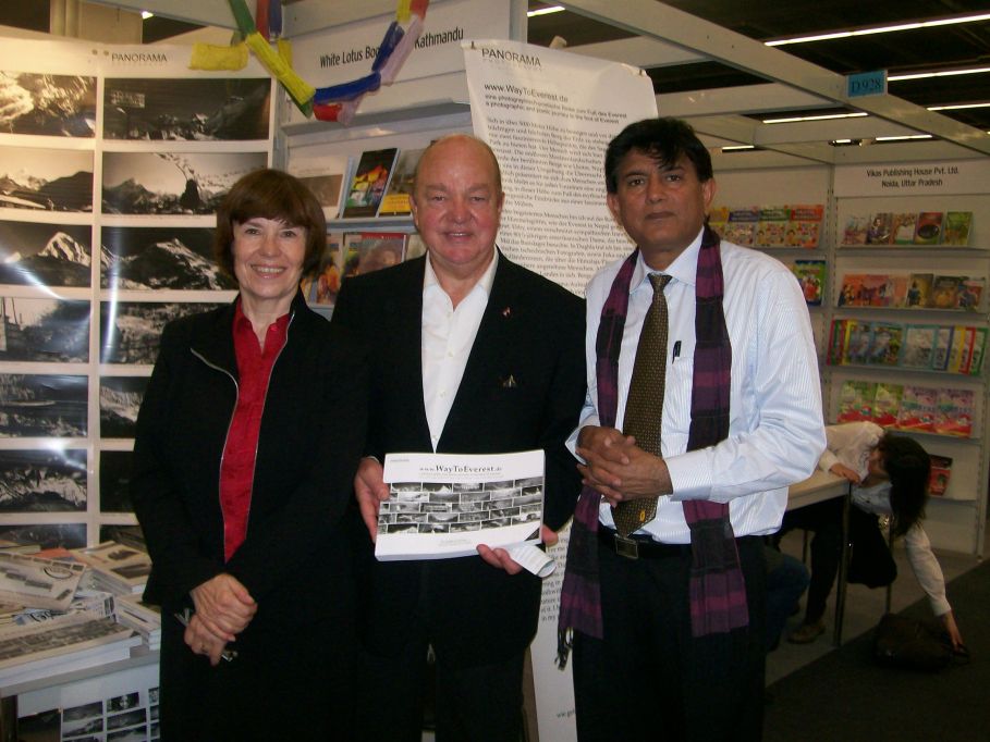 Nepal Trilogy at Frankfurt book Fair